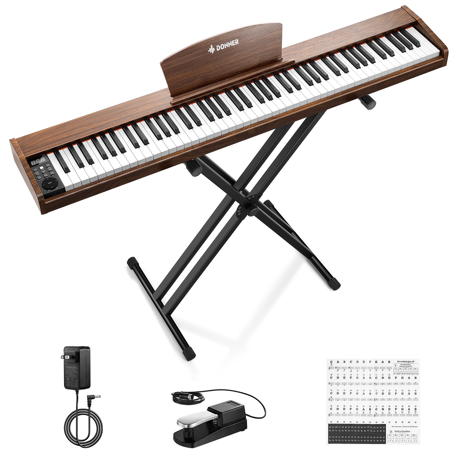 Donner DEP-1S Velocity-Sensitive Digital Piano