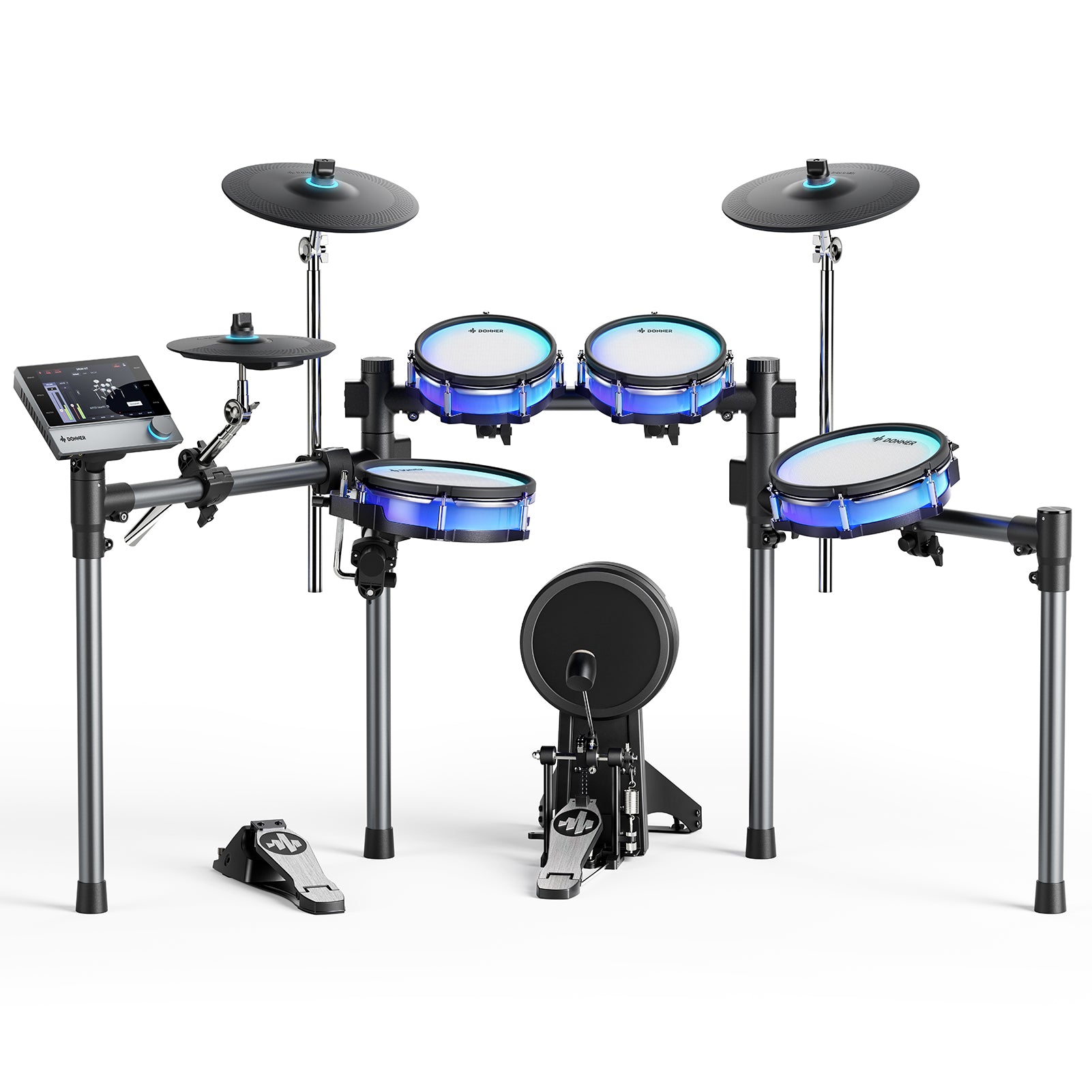 Donner BackBeat Electronic Drum Set 8-Pcs with 1100+ Sounds