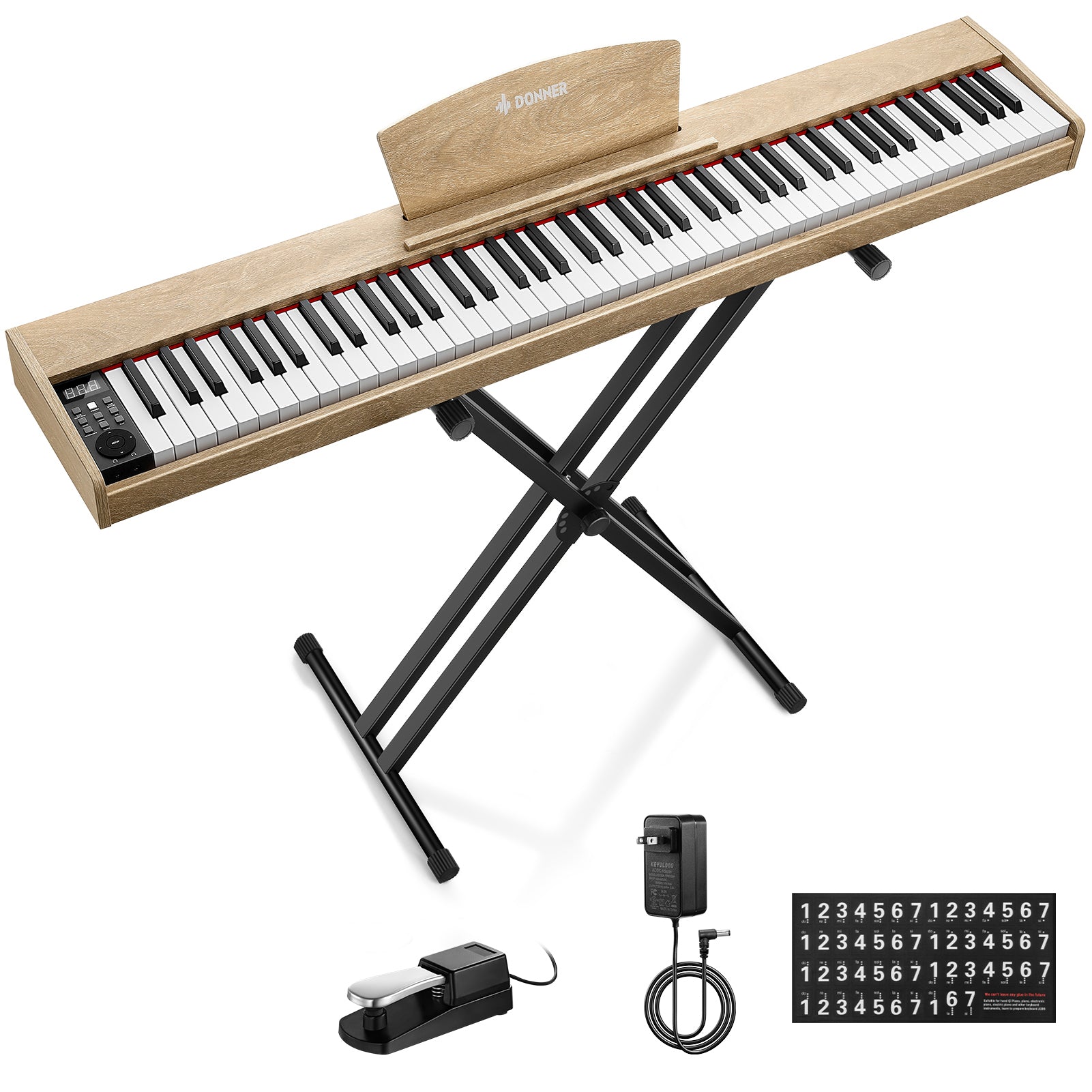 Donner DEP-1S Velocity-Sensitive Digital Piano