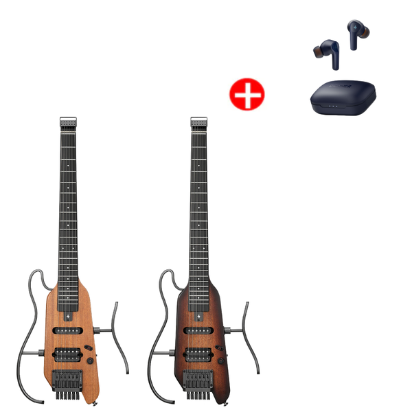 Donner HUSH-X Headless Electric Guitar Kit for Travel