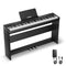 Donner DEP-16 Portable 88 Key Weighted Digital Piano (Piano Stand in Option)