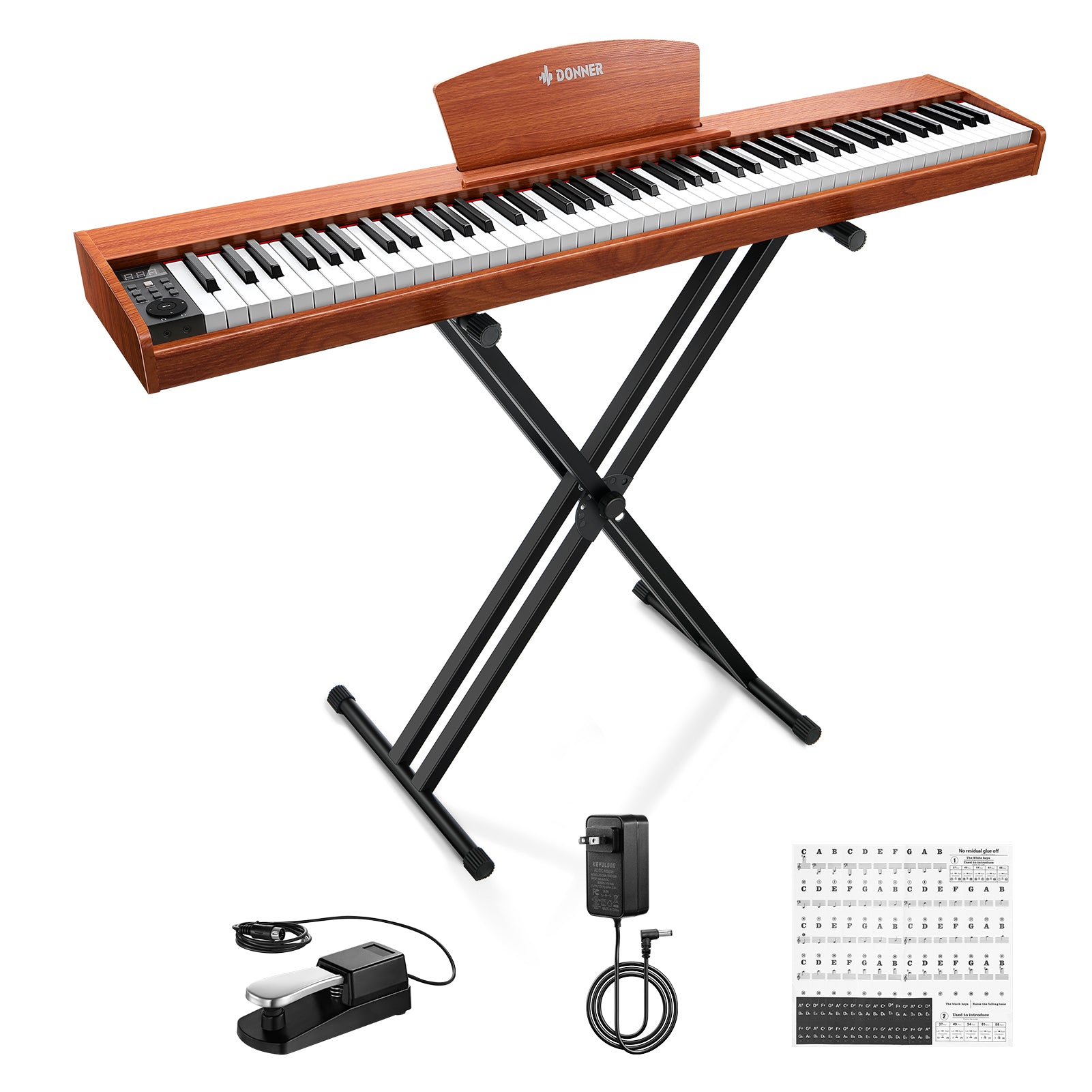 Donner DEP-1S Velocity-Sensitive Digital Piano
