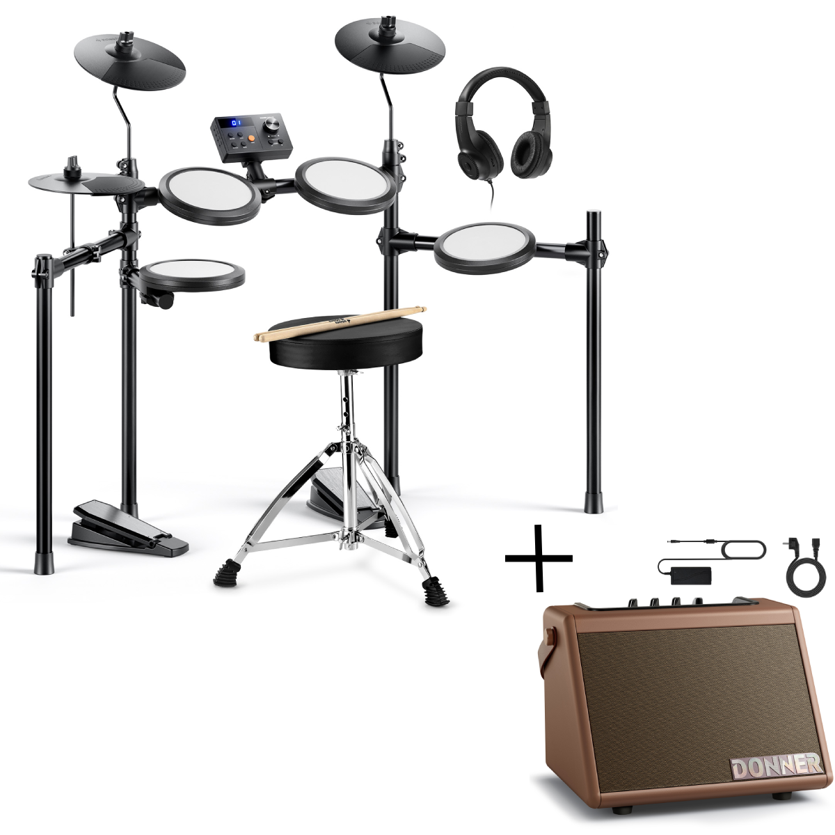 Donner DED-70 Electronic Drum Kit for Beginner