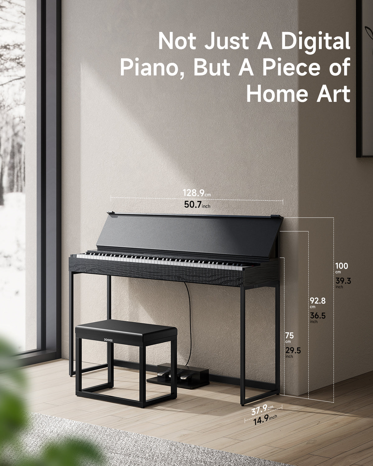 Donner OURA™ S300 Home Digital Piano