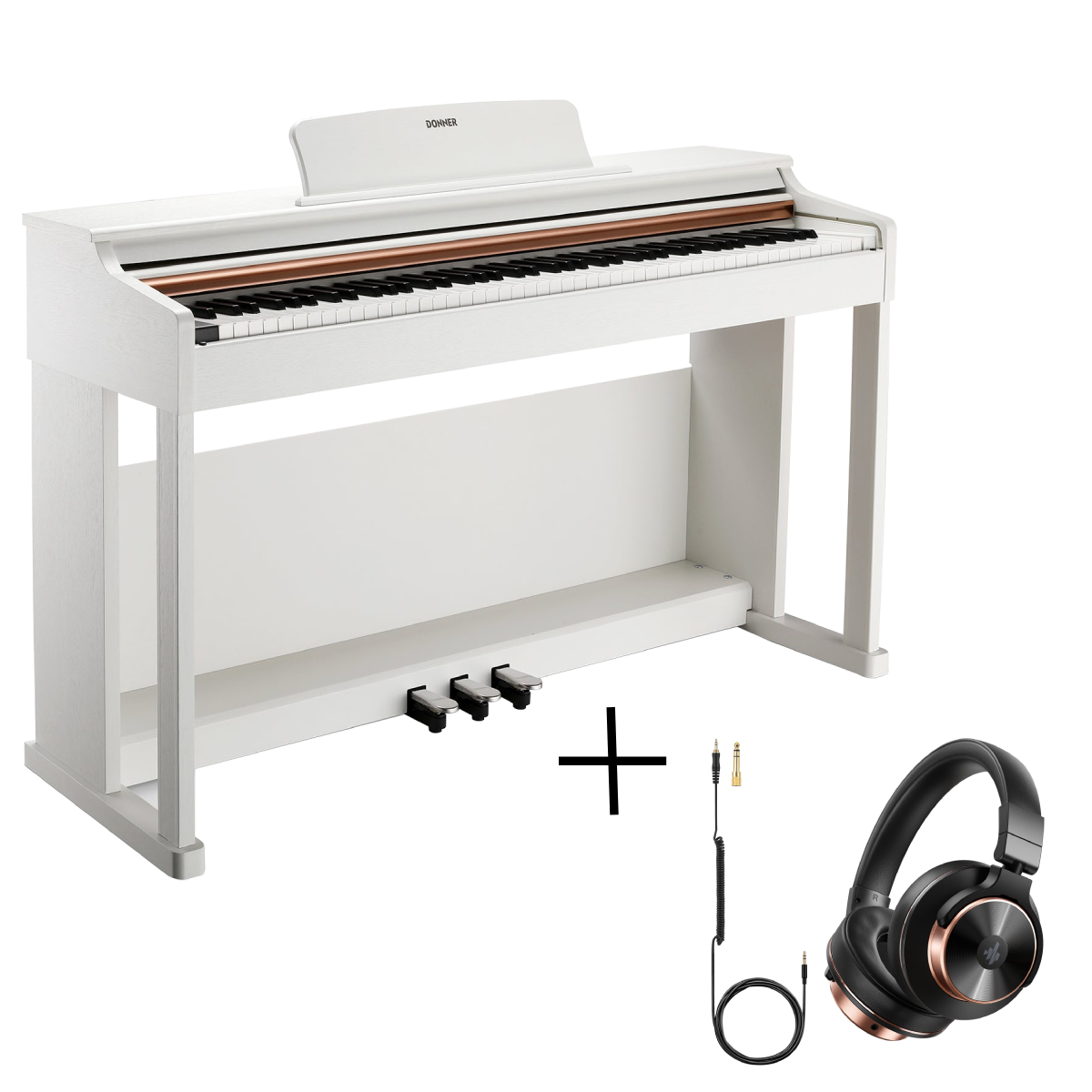 【使用頻度少・美品】Donner　電子ピアノ　DDP-100 Amazon.com: Donner DDP-100 88-Key Weighted Action Digital Piano