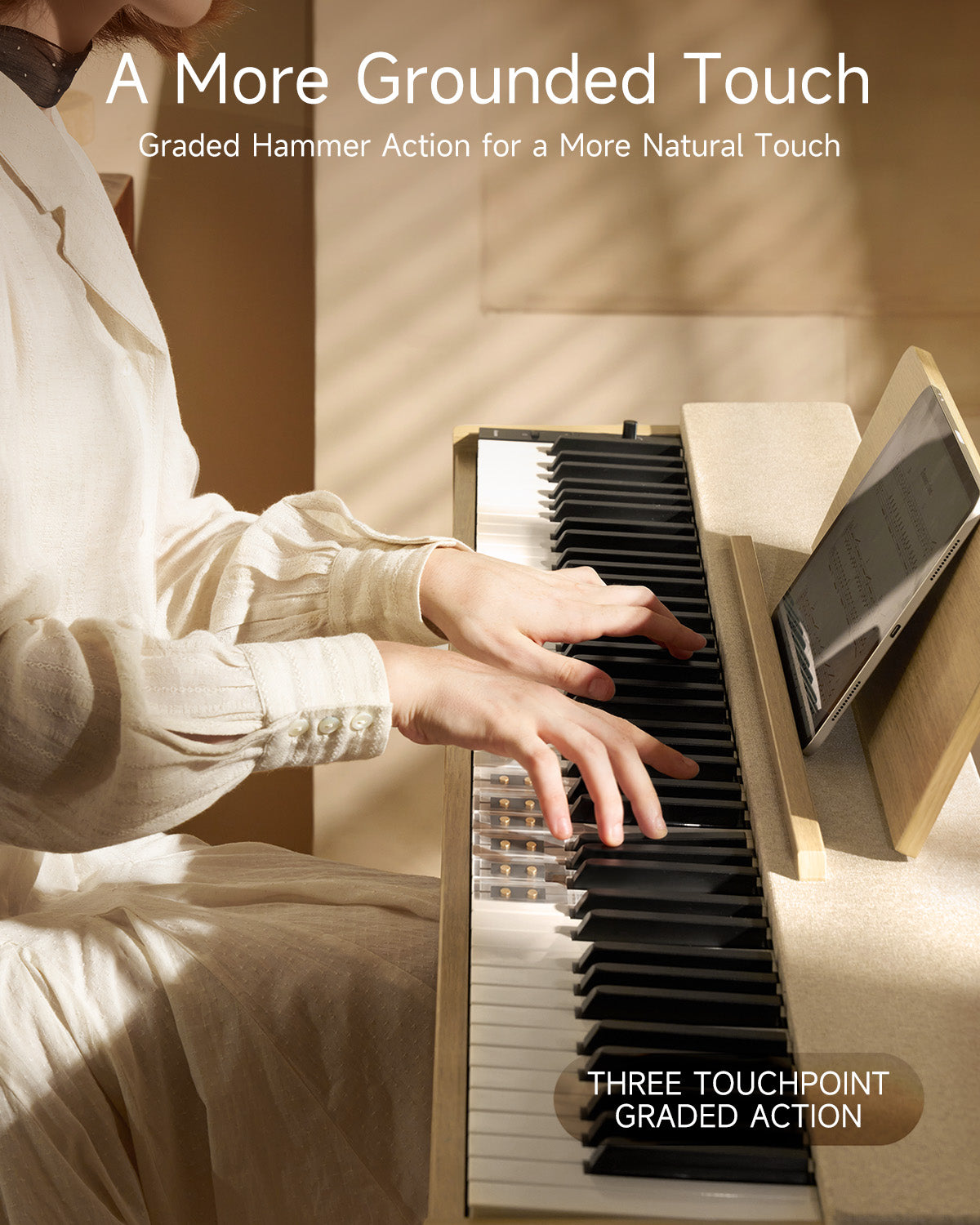 Piano numérique domestique Donner OURA J100 à 88 touches