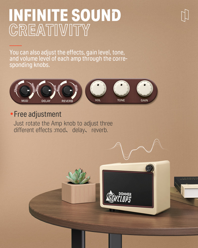 Donner Cyclops Guitar Combo Amplifier