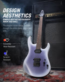Donner DMT-100 39 Inch Metal Electric Guitar Kit Solid Body for Rock Beginner