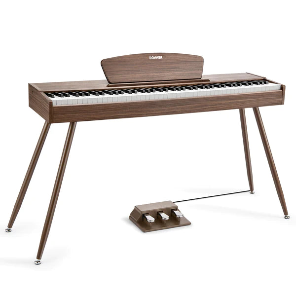 Donner DDP-80 88 Key Wooden Style Home Digital Piano with Weighted Keyboard