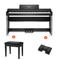 Donner DDP-200 PRO 88 Key Graded Hammer-Action Weighted Upright Digital Piano