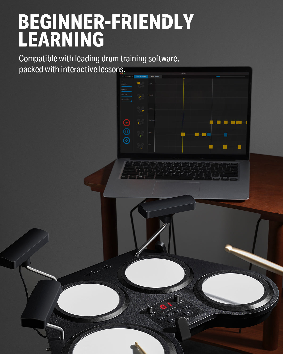Donner Beat Go Electronic DrumSet