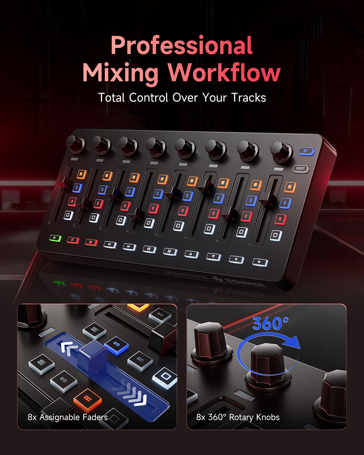Donner STARRYCRTL MIDI CONTROLLER