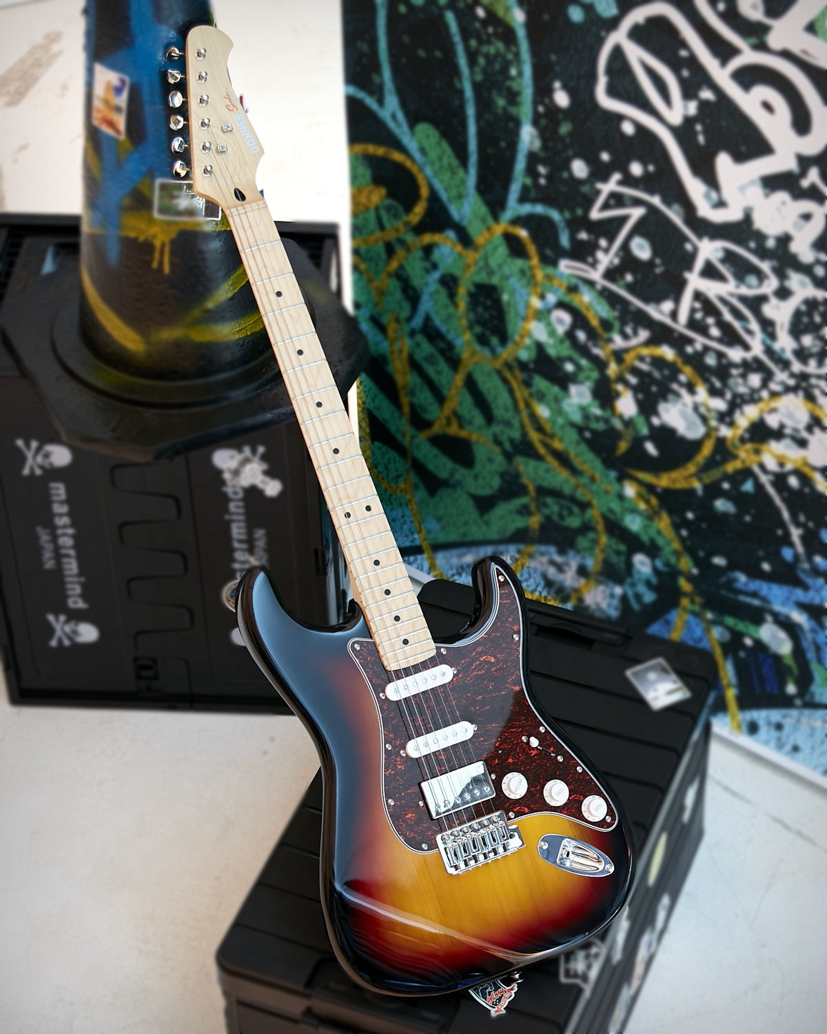 DST-152 HSS w/Coil Split Electric Guitar Kit with AMP Donner