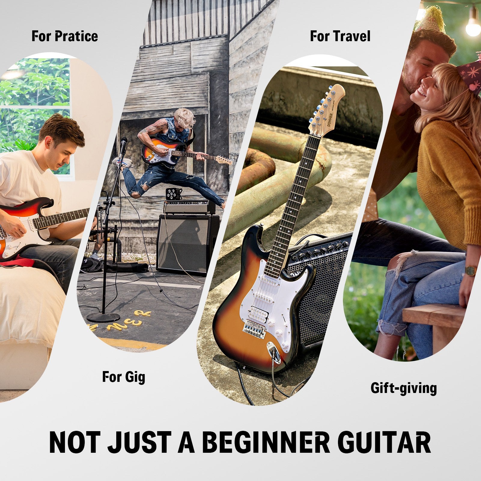 Donner DST-100 ST Electric Guitar