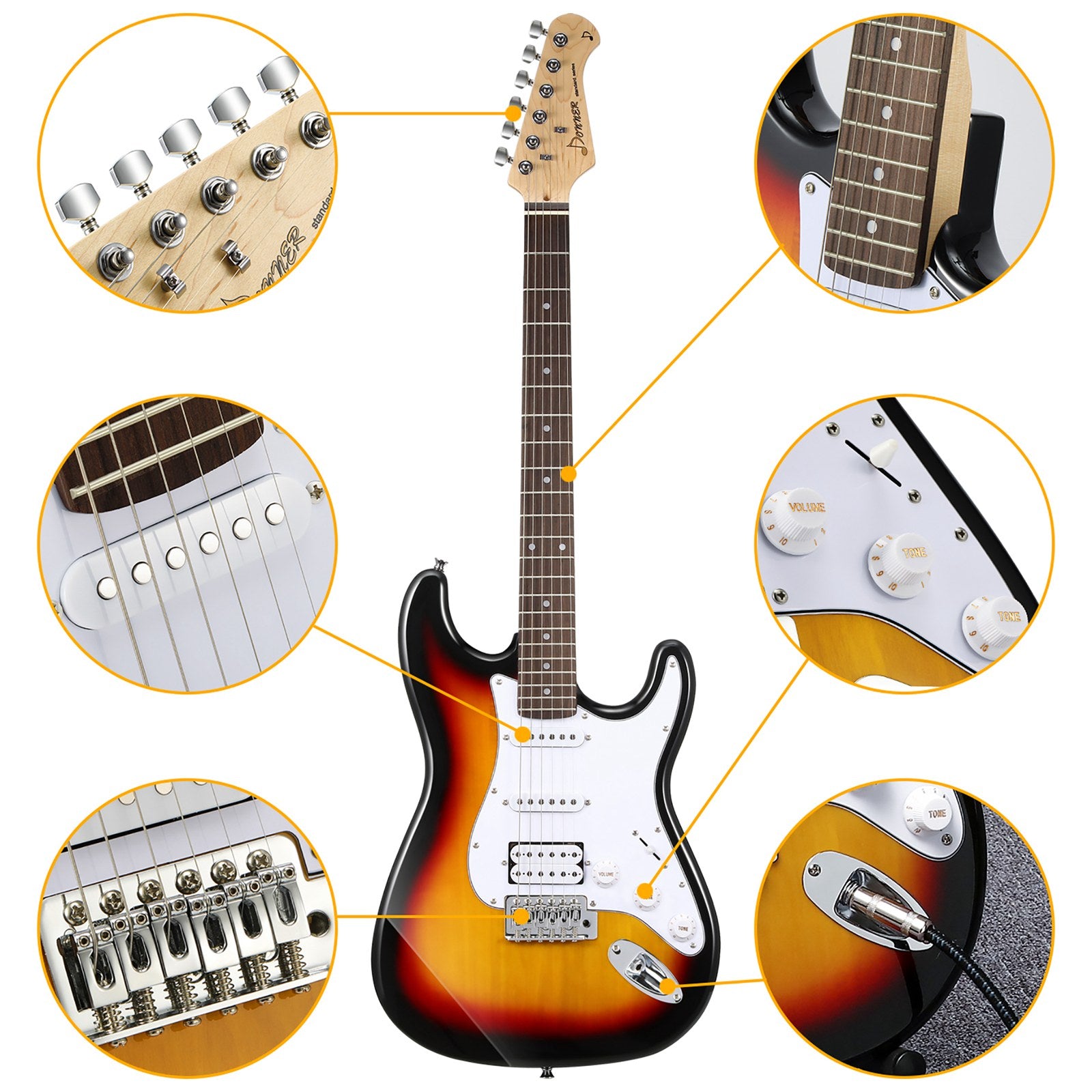 Donner DST-100 ST Electric Guitar