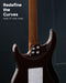 Donner DST-550 ST 7-Tone Electric Guitar HSS Pickup Roasted Maple Neck