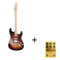Donner DST-152 39-inch ST Electric Guitar Kit HSS w/Coil Split Pickup Including AMP