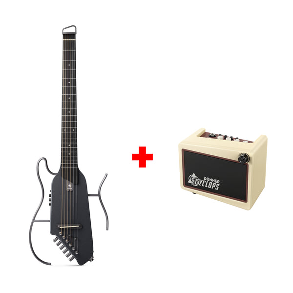 Donner HUSH-I Silent Acoustic Guitar Kit for Travel