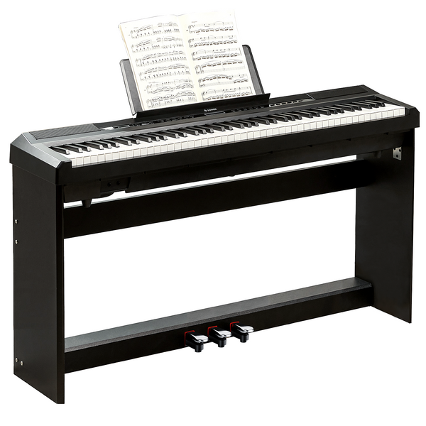 DEP-20 88 Key Weighted Digital Piano with Stand & 3-Pedal Donner