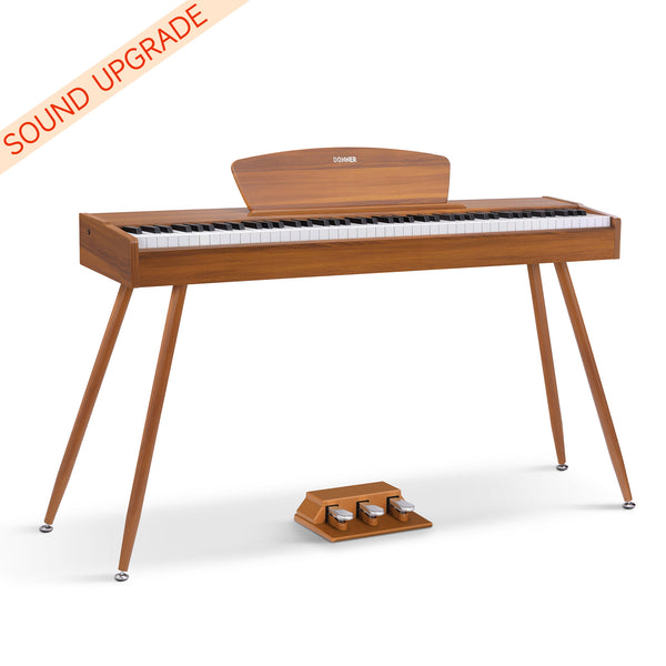 Donner DDP-80 88 Key Wooden Style Home Digital Piano with Weighted Keyboard