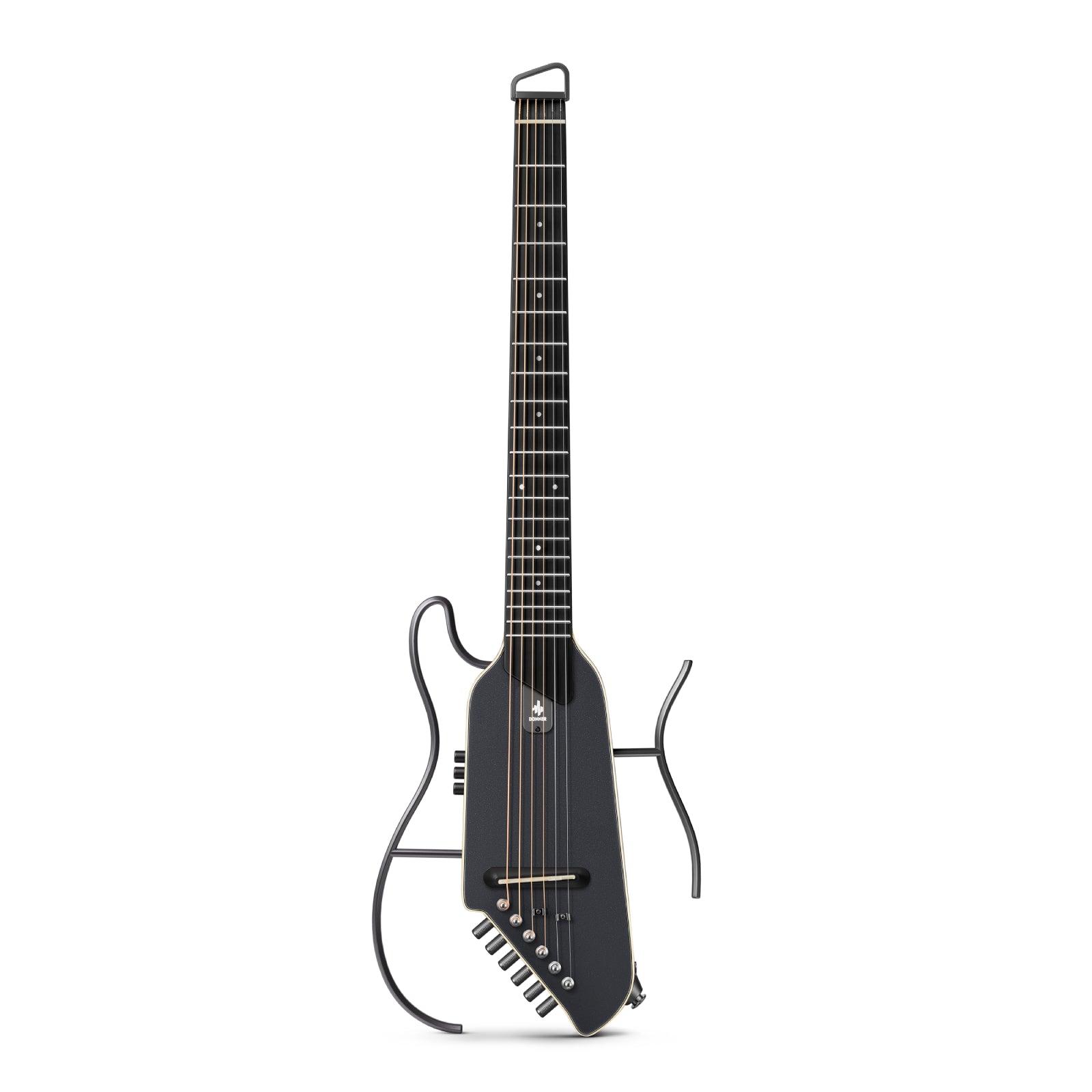 HUSH-I Acoustic-Electric Guitar Kit for Travel Silent Practice Donner