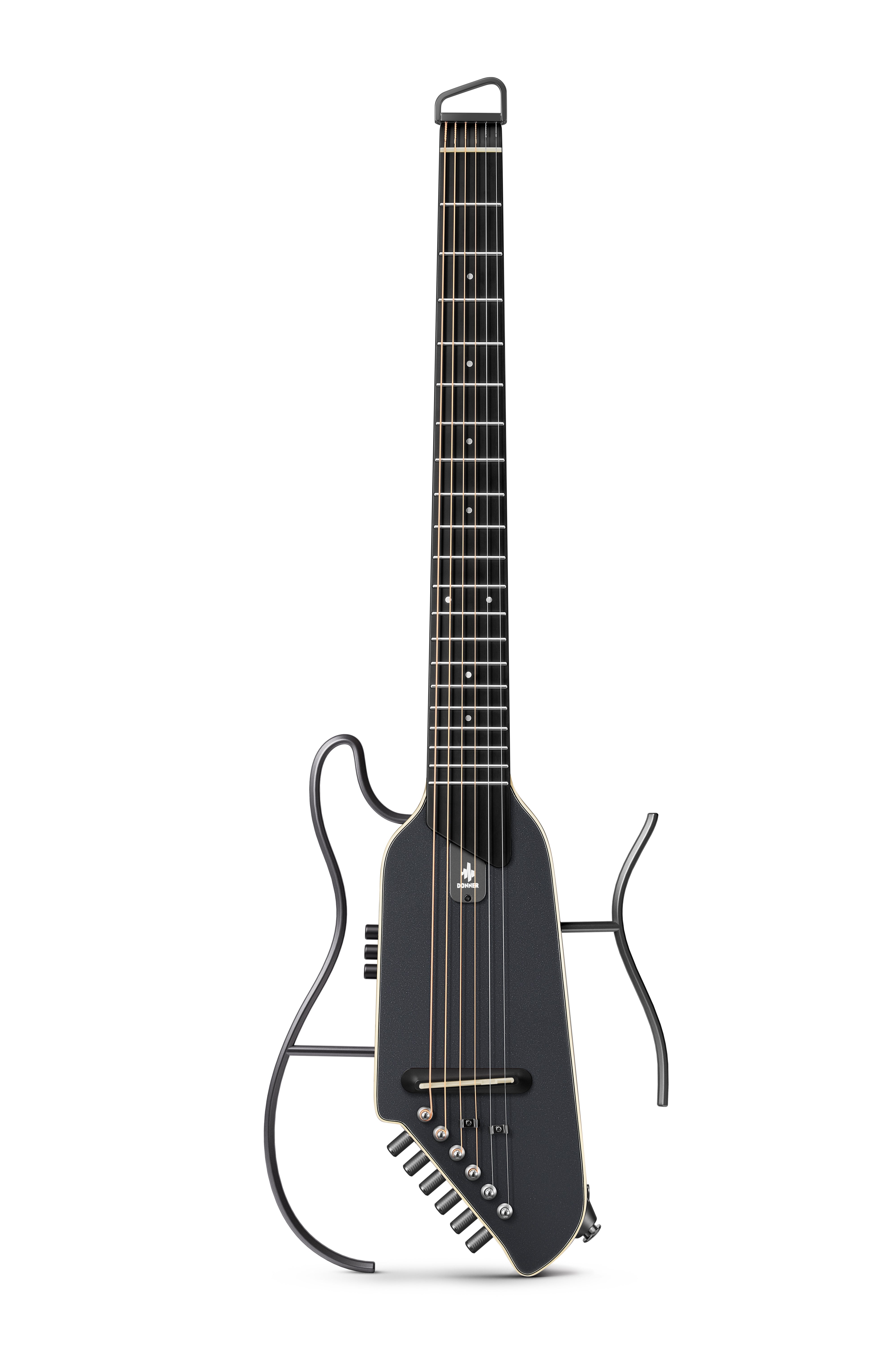 Guitare de voyage acoustique-électrique Donner HUSH™ I