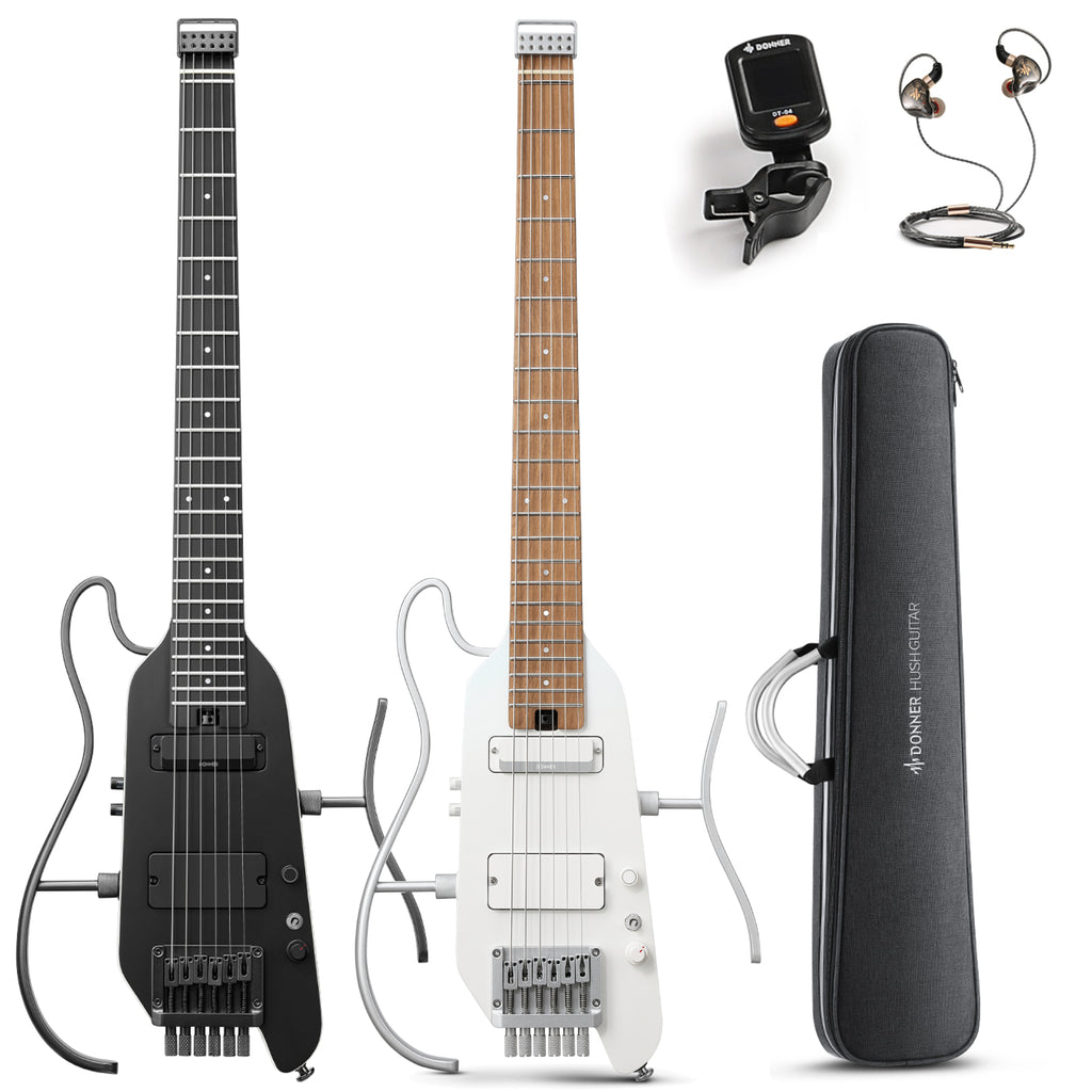 Donner HUSH-X PRO Multi-Effect Travel Guitar Kit