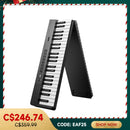 Donner DP-10 88-Key Foldable Semi-Weighted Digital Piano Kit with Bluetooth for Beginner