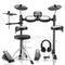 Donner DED-80 Electronic Drum Kit For Beginners with Headphones/Drum Throne