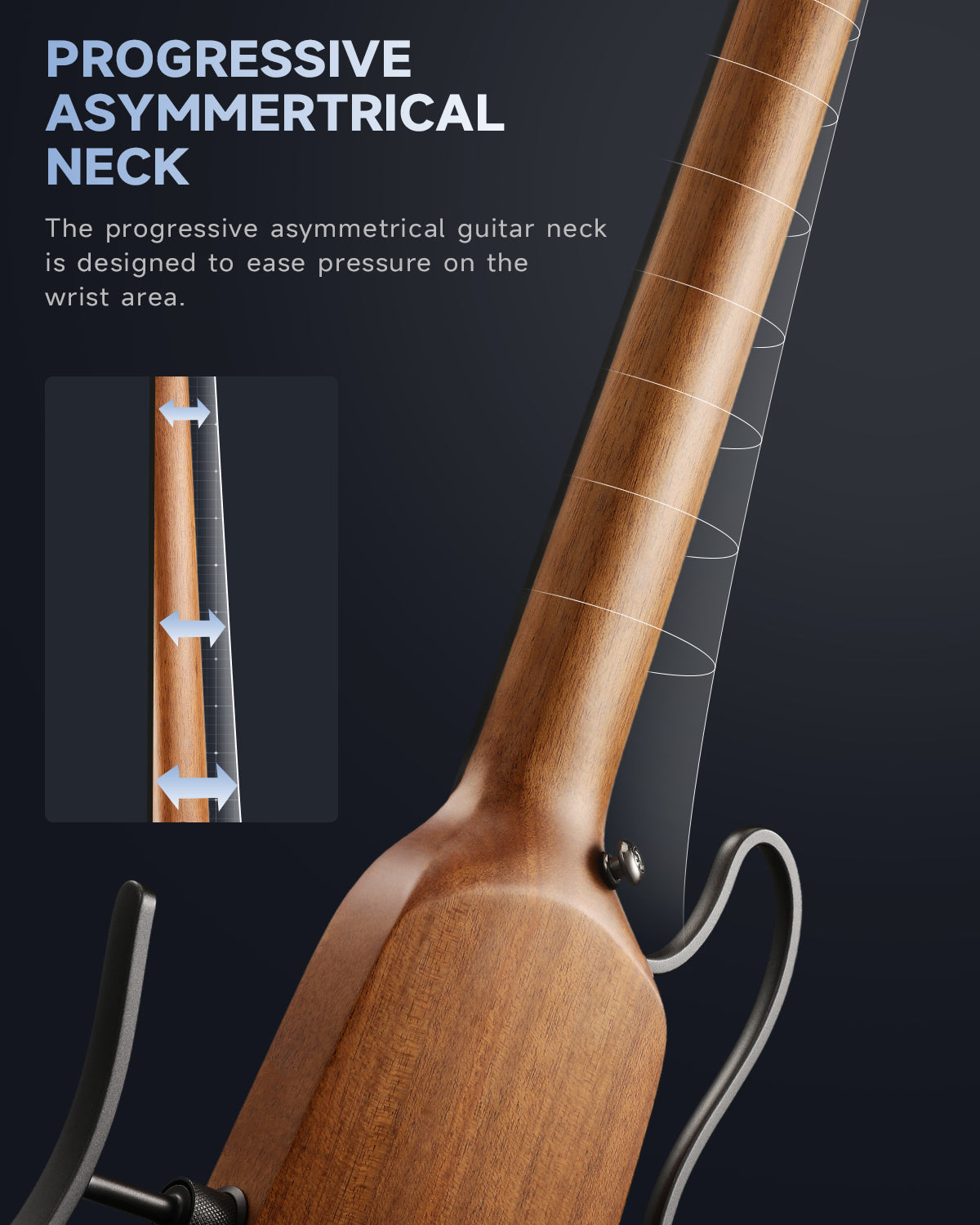 Donner HUSH-X Electric Guitar Kit for Travel