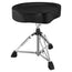 Donner Adjustable Heavy Duty Drum Throne Widened Motorcycle Style Seat Padded Stool for Home/Show