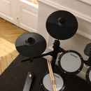 Donner DED-80 Electronic Drum Kit For Beginners with Headphones/Drum Throne