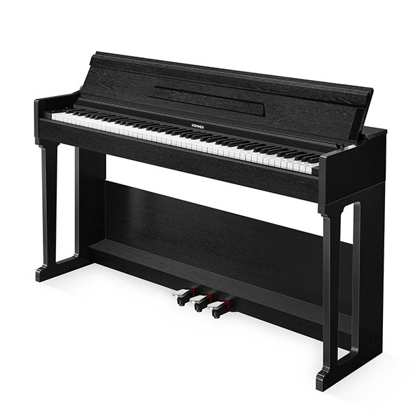 Donner DDP-90 88 Key Weighted Hammer Action Upright Digital Piano with Flip Cover Furniture Stand & 3 Pedal