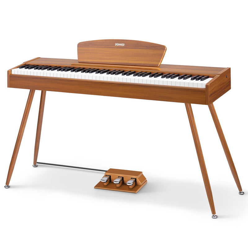 Donner DDP-80 Wooden 88 Key Weighted Upright Digital Piano