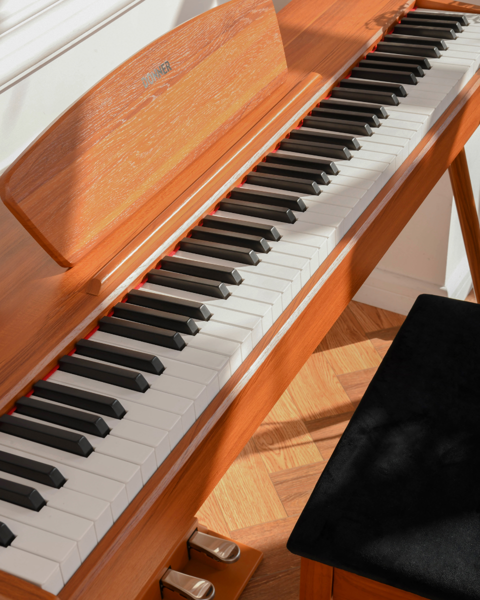 Donner DDP-80 88 Key Wooden Style Home Digital Piano with Weighted Keyboard
