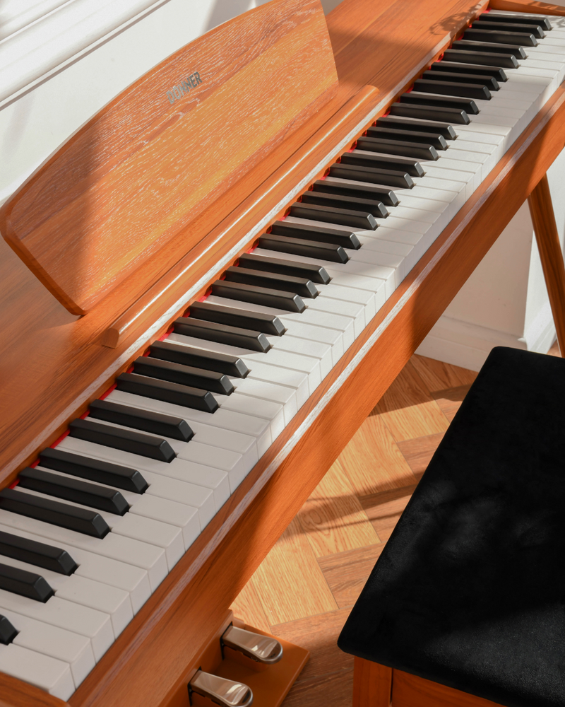 Donner DDP-80 Clavier de Piano Numérique 88 Touches lestées, Action de  Marteau II, électrique, Maison Pleine Grandeur avec Support, Triple Pédale,  Connexion USB-MIDI et Interface de Casque : : Instruments de  musique
