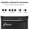 Donner DA-35 35-Watt Electronic Drum Amplifier Keyboard Amplifier with Aux in and Wireless audio connection, 3-Band EQ and DI OUT