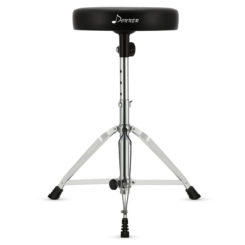 Donner Drum Throne, Padded Drum Seat Portable Height Adjustable for Kids and Adult - Donnerdeal