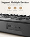 Eastar EK-54A Full-Size 54-Key Electronic  Keyboard Beginner’s Kit