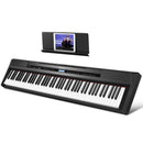 Donner DEP-20 Piano numérique portable 88 touches entièrement lesté avec pédale de sustain