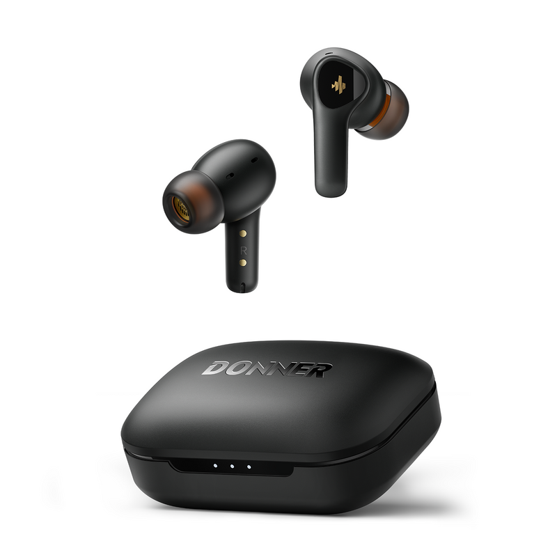 Donner Dobuds ONE TWS Earphone with Dual Dynamic Driver ANC Noise Cancelling 5.2 True Wireless Earphone Headset