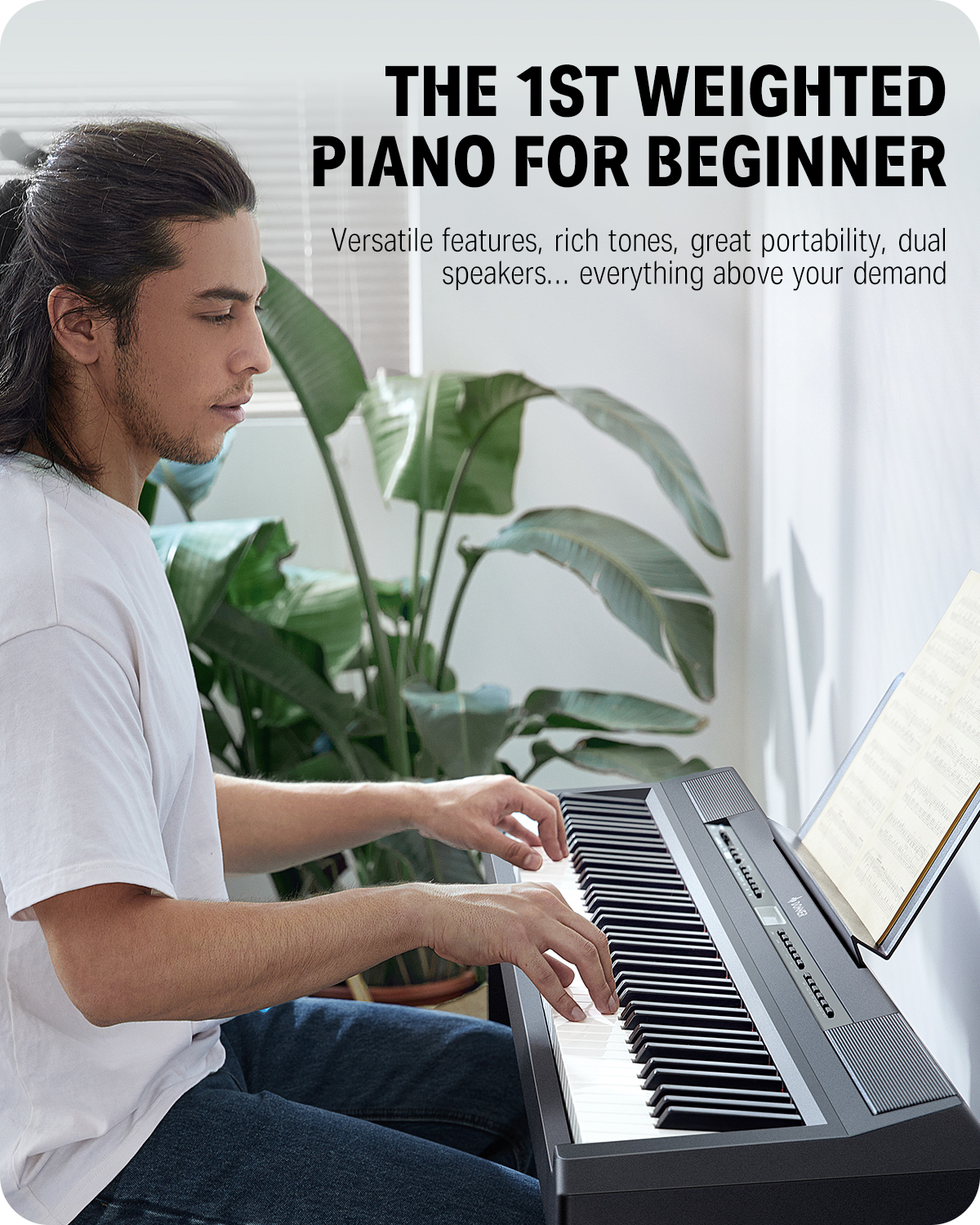 Donner DEP-20 Portable Weighted Digital Piano